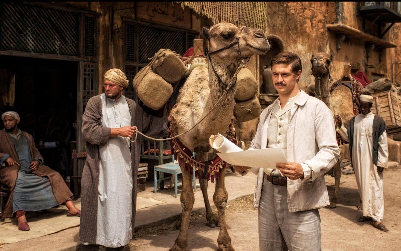 Max Irons, as Howard Carter in Tutankhamun TV Series, 2016. (Photo via ITV)