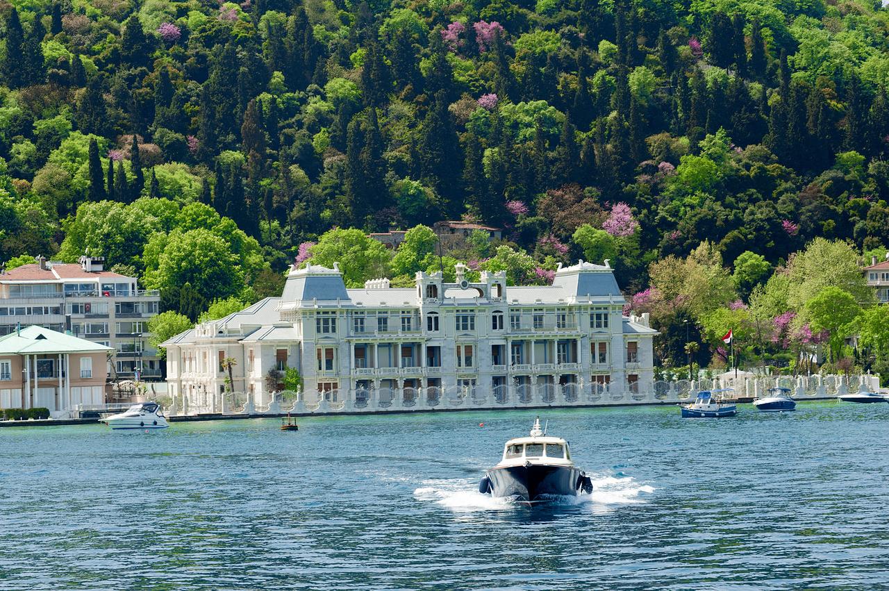 The Egyptian Consulate Palace situated at the coastline of Bebek, an affluent district in Besiktas, European side of the Bosphorus, Türkiye. (Adobe Stock Photo)