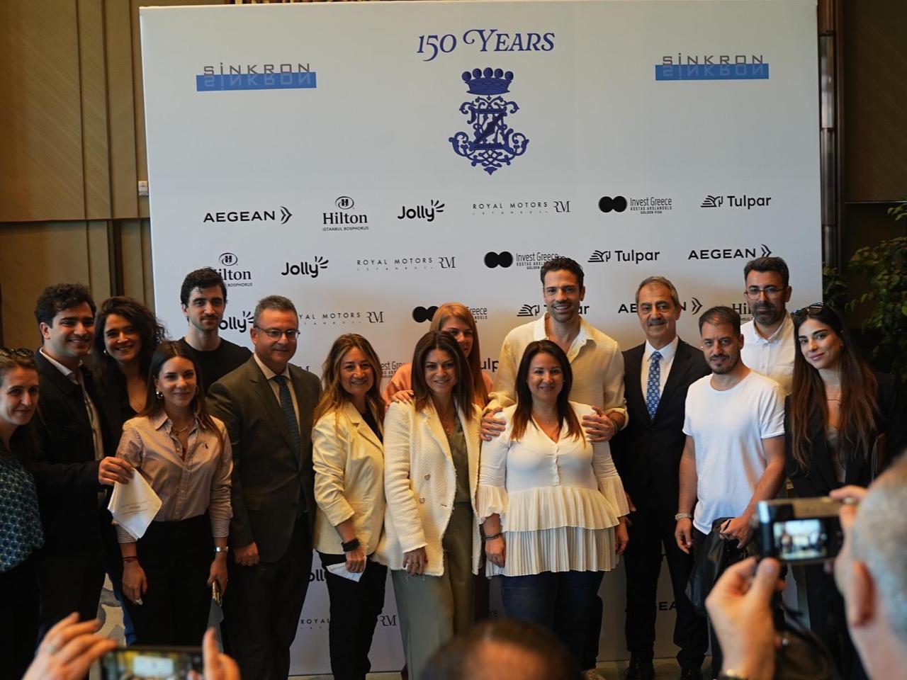 Konstantinos Argiros, one of Greeces most popular artists, met with members of the press at Hilton Istanbul Bosphorus, Türkiye, May 12, 2025. (Photo via PGM)