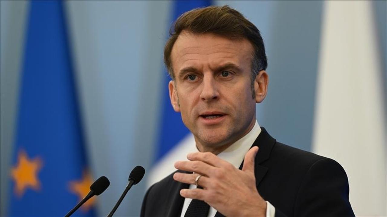 French President Emmanuel Macron. (AA Photo)