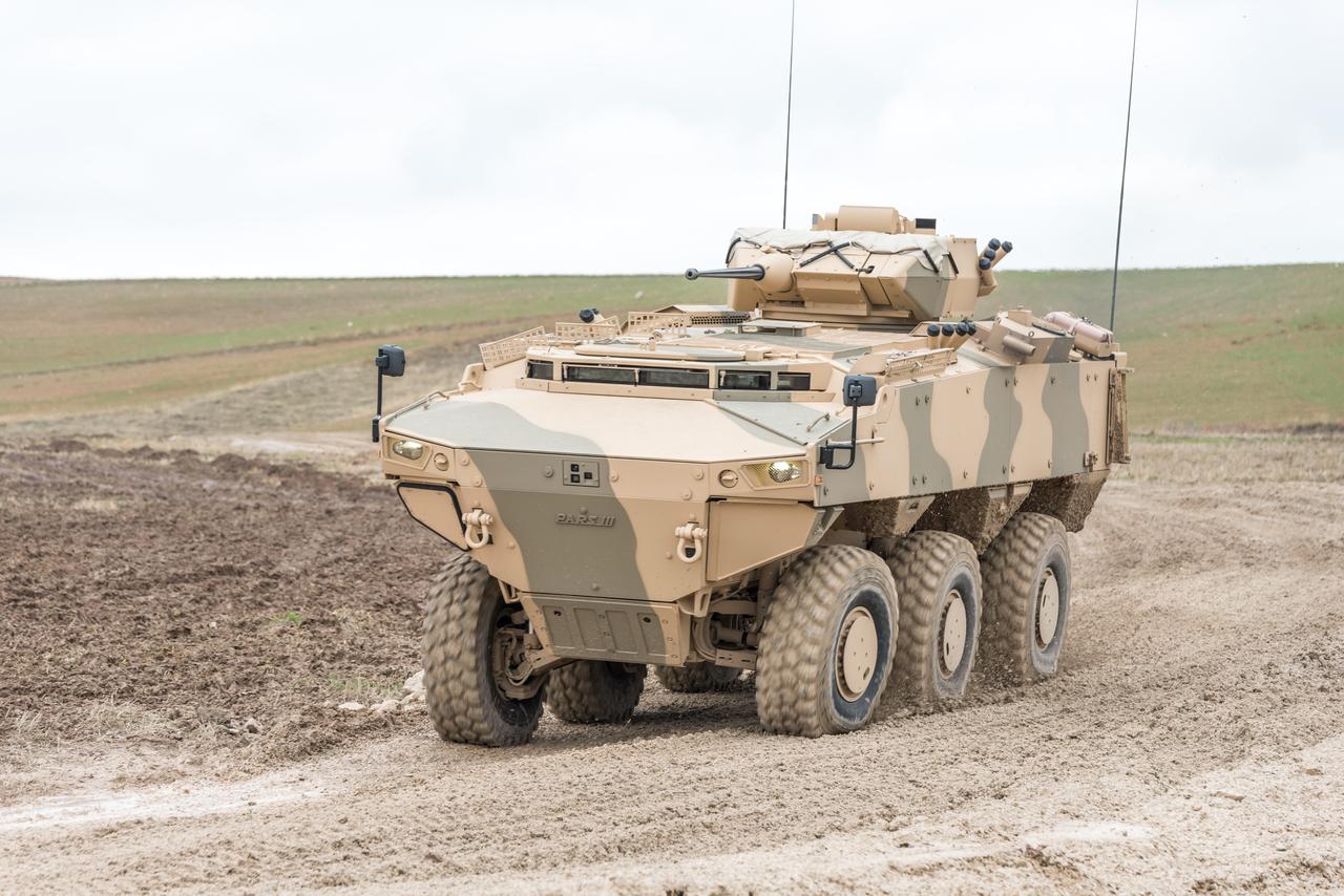 PARS III - 6x6 Tactical Wheeled Armored Vehicle. (FNSS)