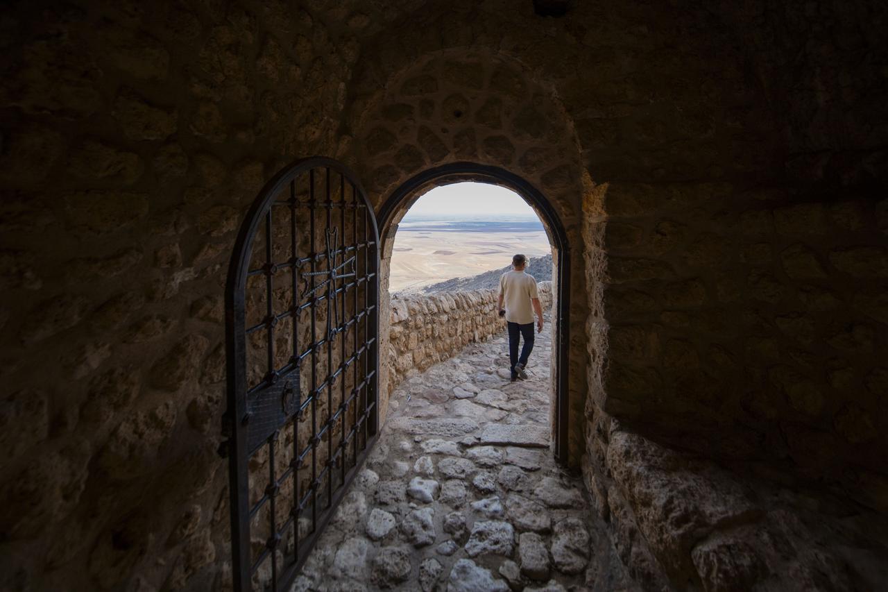 A view of Monastery of Mor Augin, located on the slope of Bagok Mountain, is seen in Mardin's Nusaybin district, Türkiye, May 6, 2025. (AA Photo)