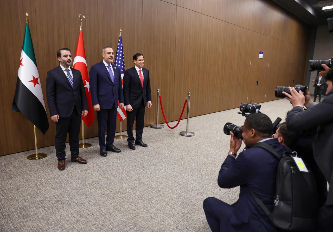 Turkish, US, and Syrian foreign ministers hold constructive talks on Syria’s future in Türkiye's Antalya