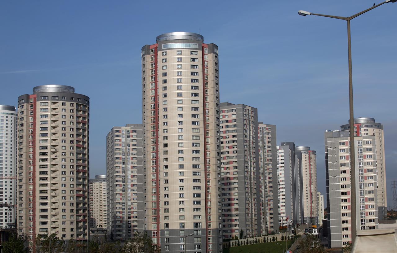 Newly built high-rise residential buildings in Istanbul, Türkiye, accessed on May 16, 2025. (Adobe Stock Photo)
