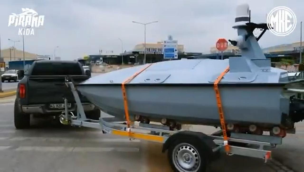 Turkish MKE unveils new kamikaze unmanned sea vehicle: PIRANA
