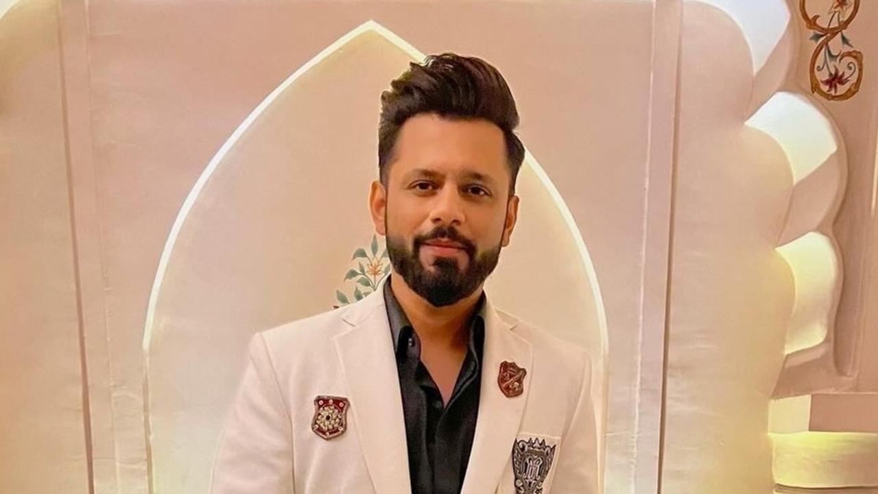 Photo shows Indian singer Rahul Vaidya, acccessed on May 19, 2025. (Photo via Hindustan Times)