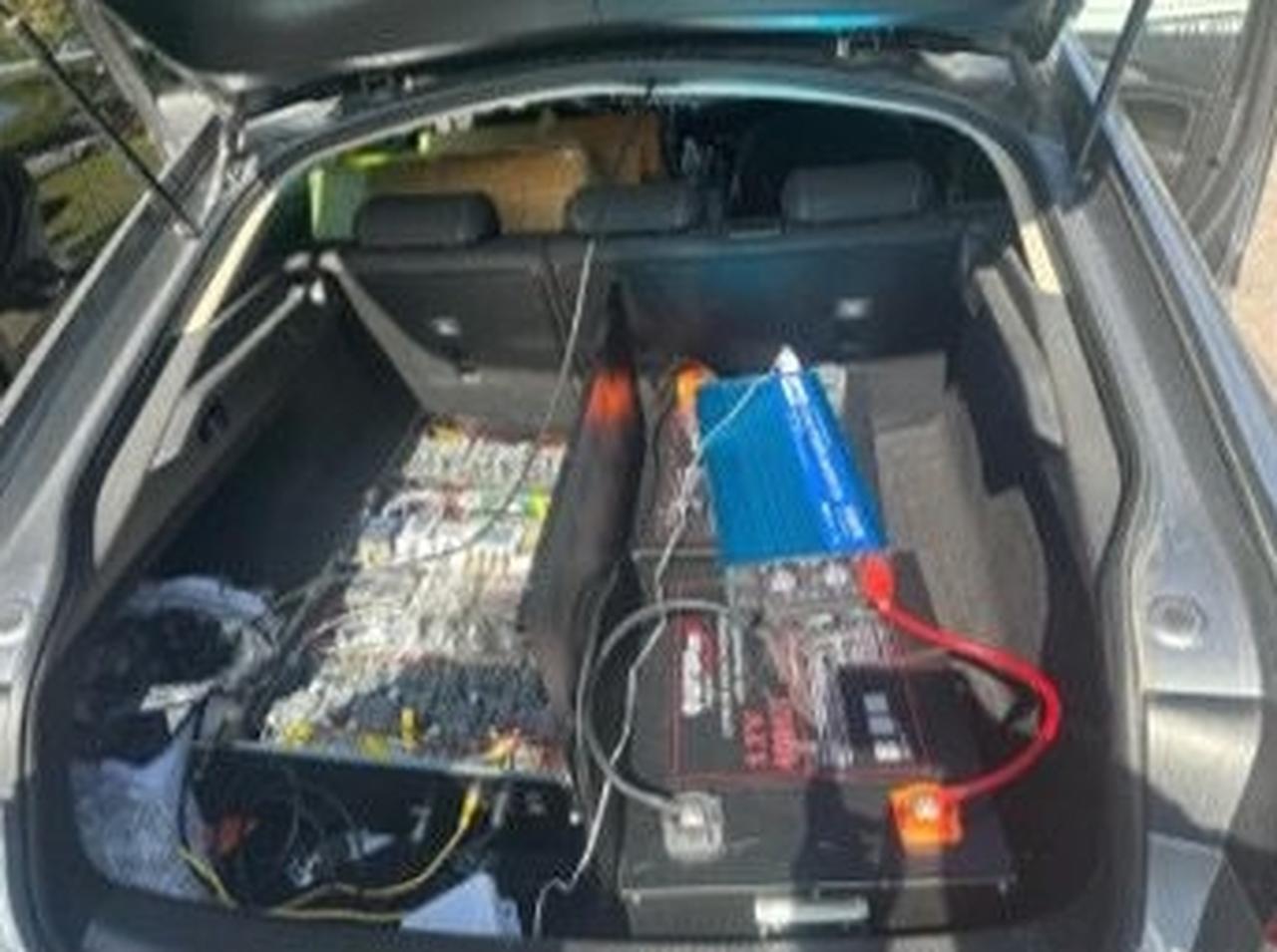Footages from the Turkish intelligence's operation against the spy network, released on 10 May, 2025. (AA Photo)