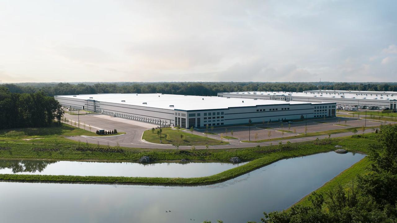 Our Next Energy’s gigafactory in Novi, Michigan, accessed on May 20, 2025. (Photo via one.ai)