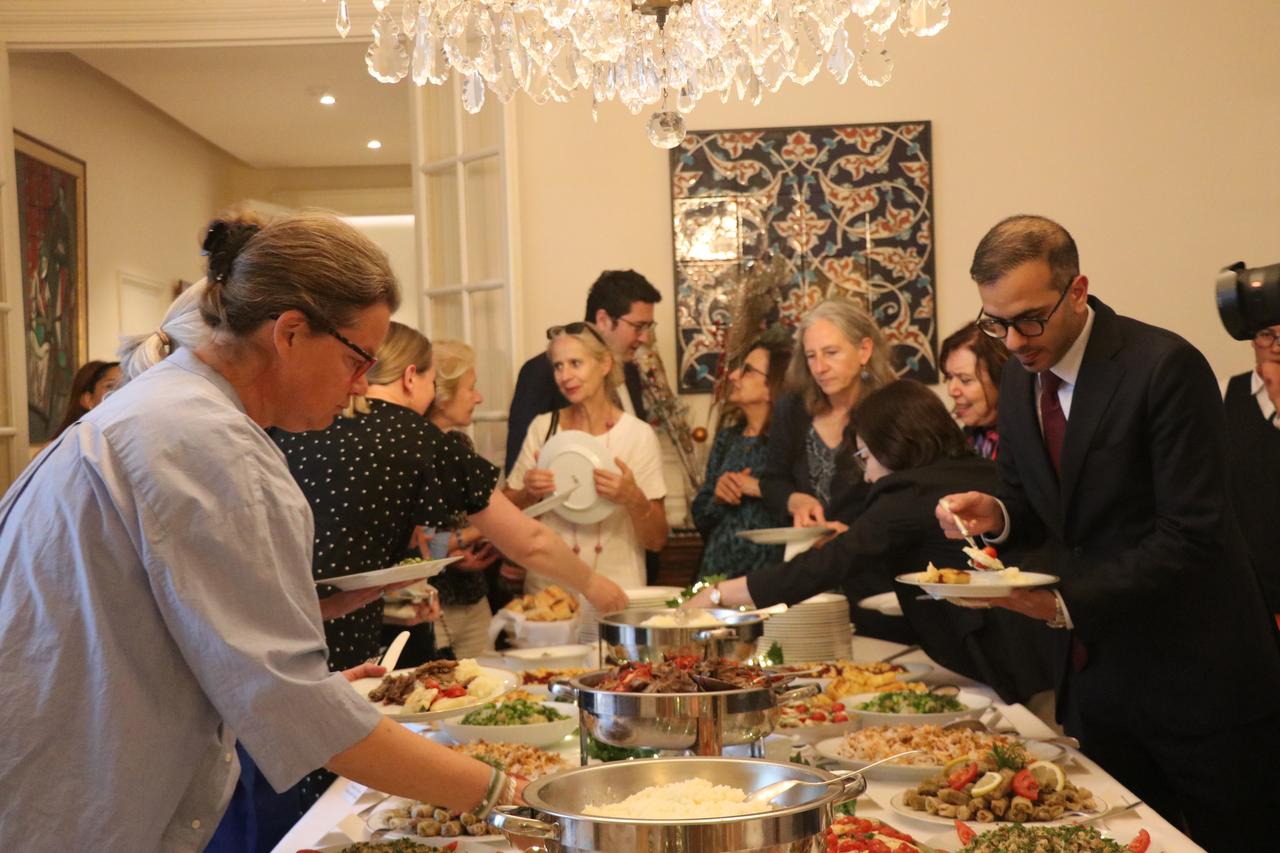 Türkiye’s Permanent Delegation to the United Nations Educational, Scientific and Cultural Organization (UNESCO) hosted a reception showcasing classic flavors of Turkish cuisine as part of “Turkish Cuisine Week” events, Paris, France, May 20, 2025. (AA Photo)
