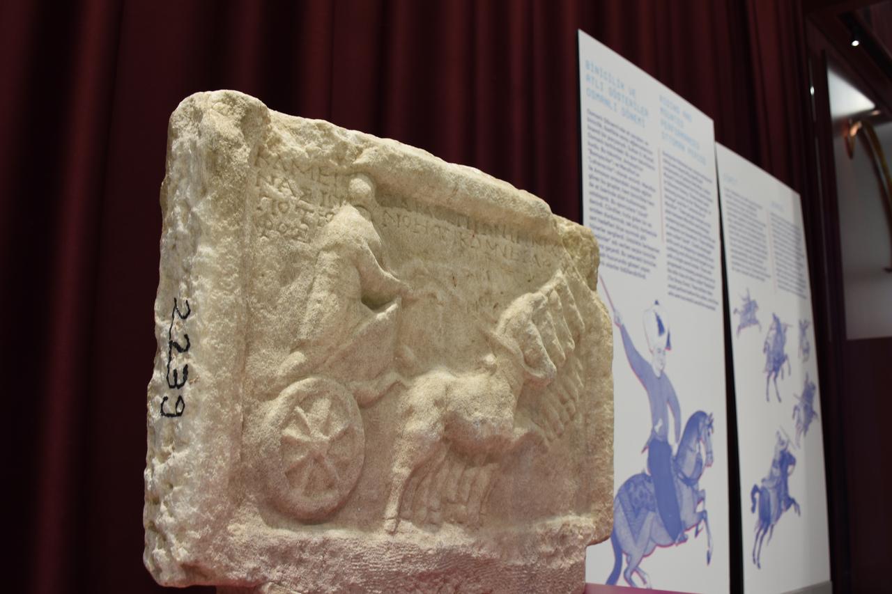 “The Story of Sports in Anatolia” exhibition, held as part of the 102nd anniversary of the Republic, in Antalya, Türkiye, May 21, 2025. (AA Photo)