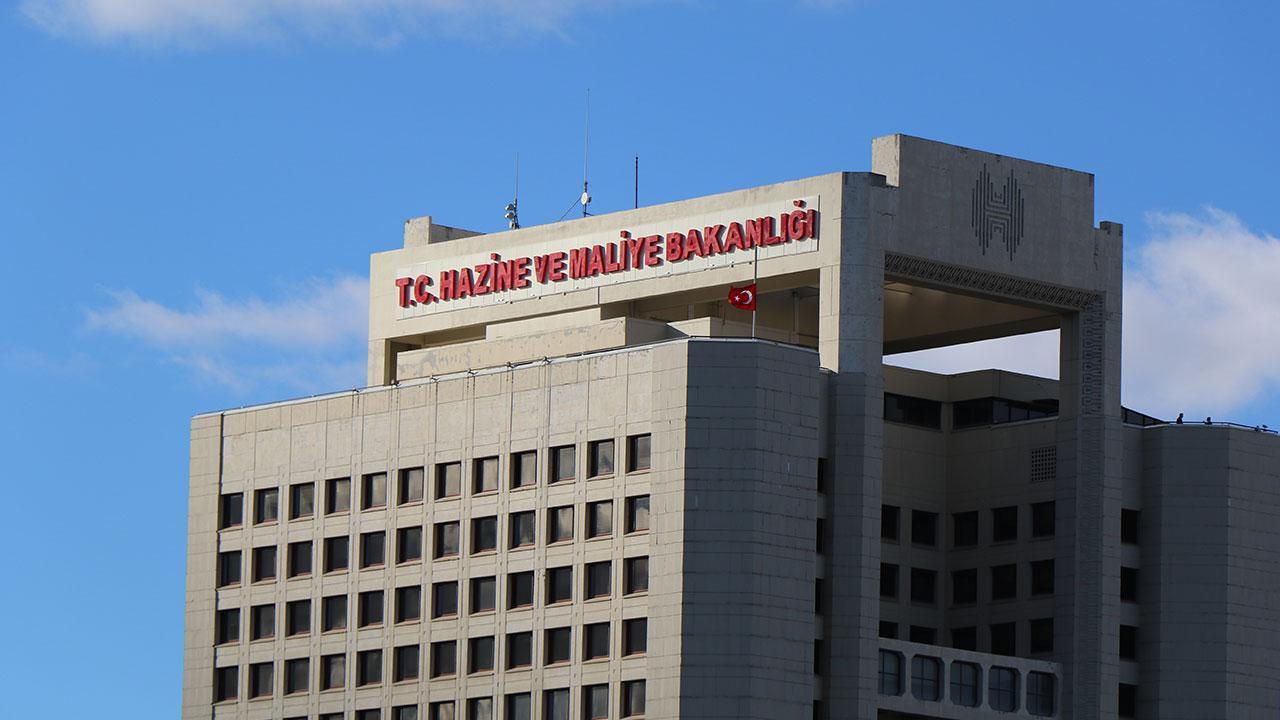 A view of the Turkish Treasury and Finance Ministrys building in istanbul, Türkiye, accessed on May 22, 2025. (AA Photo)