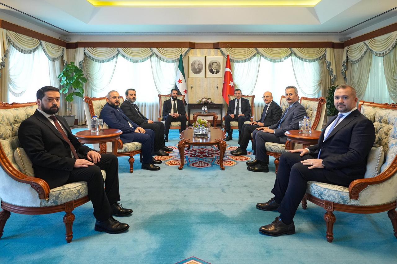 Turkish VP meets Syria's al-Sharaa to discuss economic cooperation and regional development