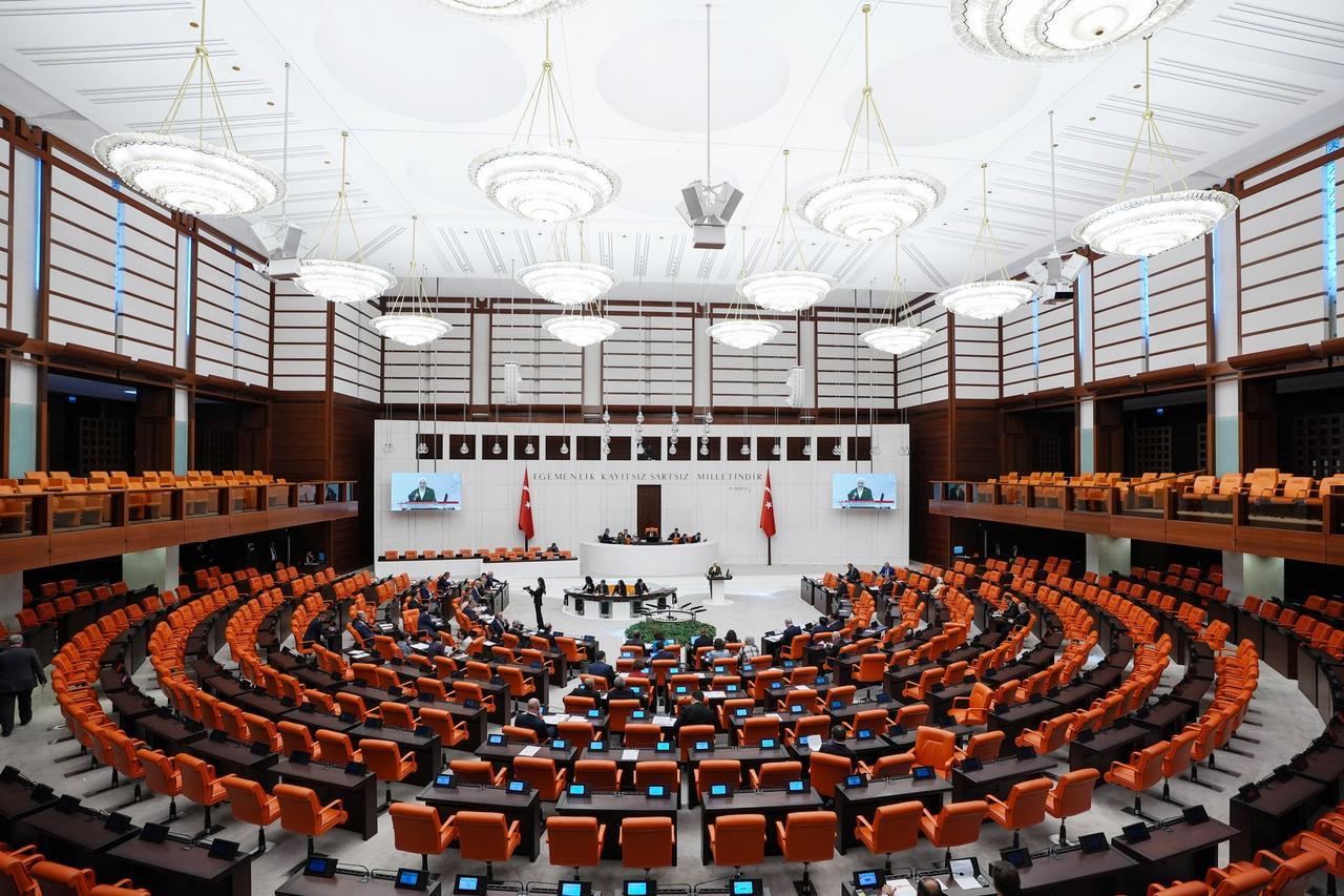 The Grand National Assembly of Türkiye, Ankara. (AA Photo)) 