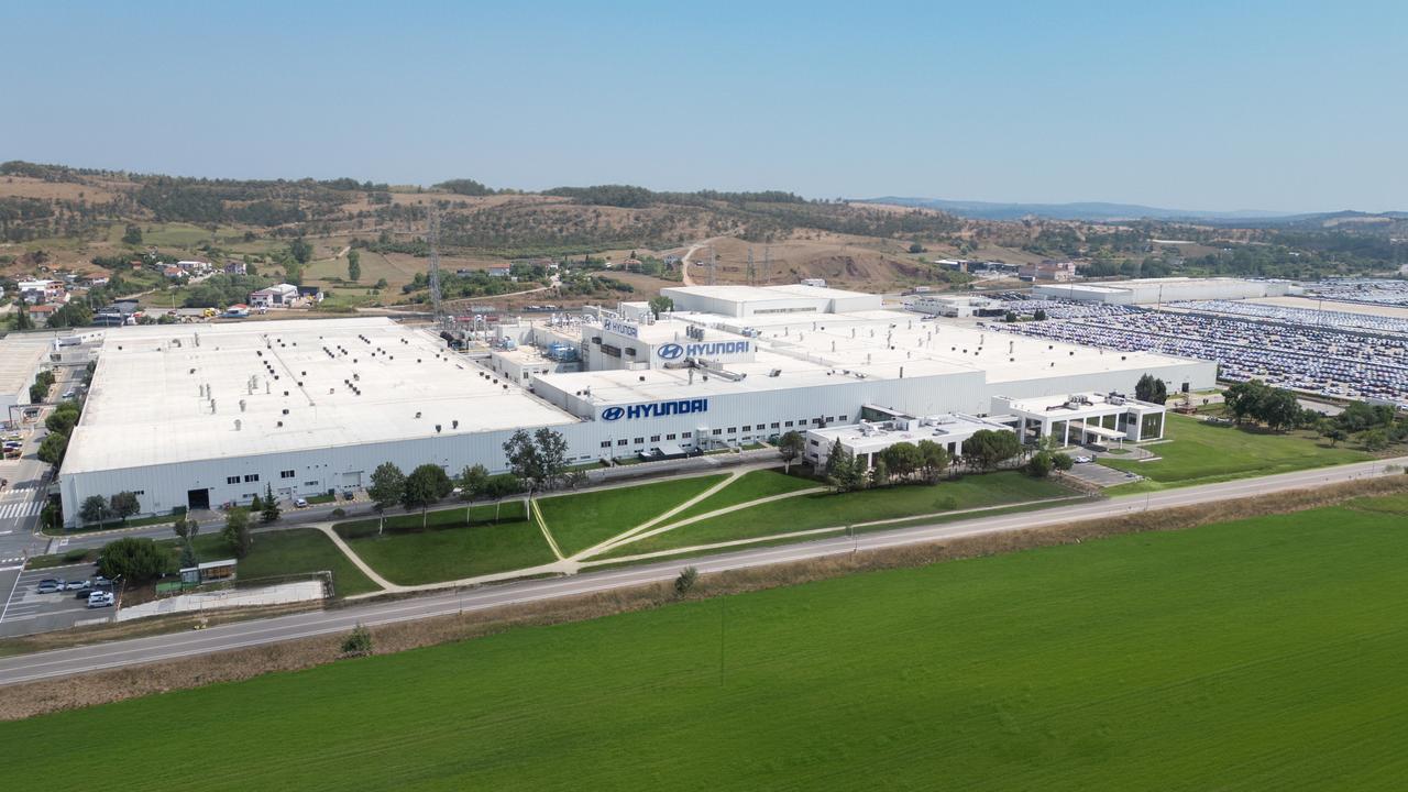 Aerial view of Hyundai’s manufacturing plant in Izmit, Kocaeli, accessed on May 26, 2025. (Photo via osd.org.tr)