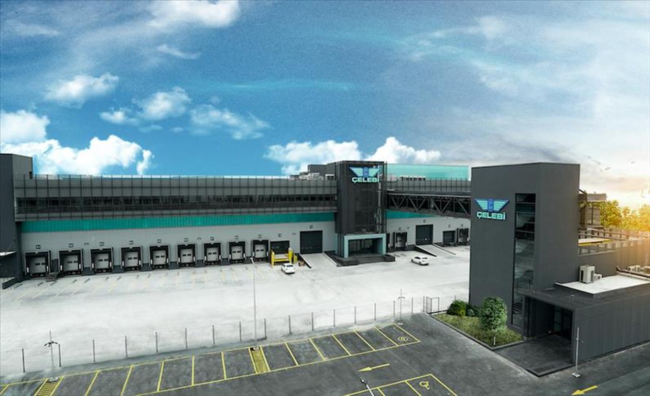 A view of Celebi Aviation's cargo and logistics terminal, accessed on May 27, 2025. (AA Photo)