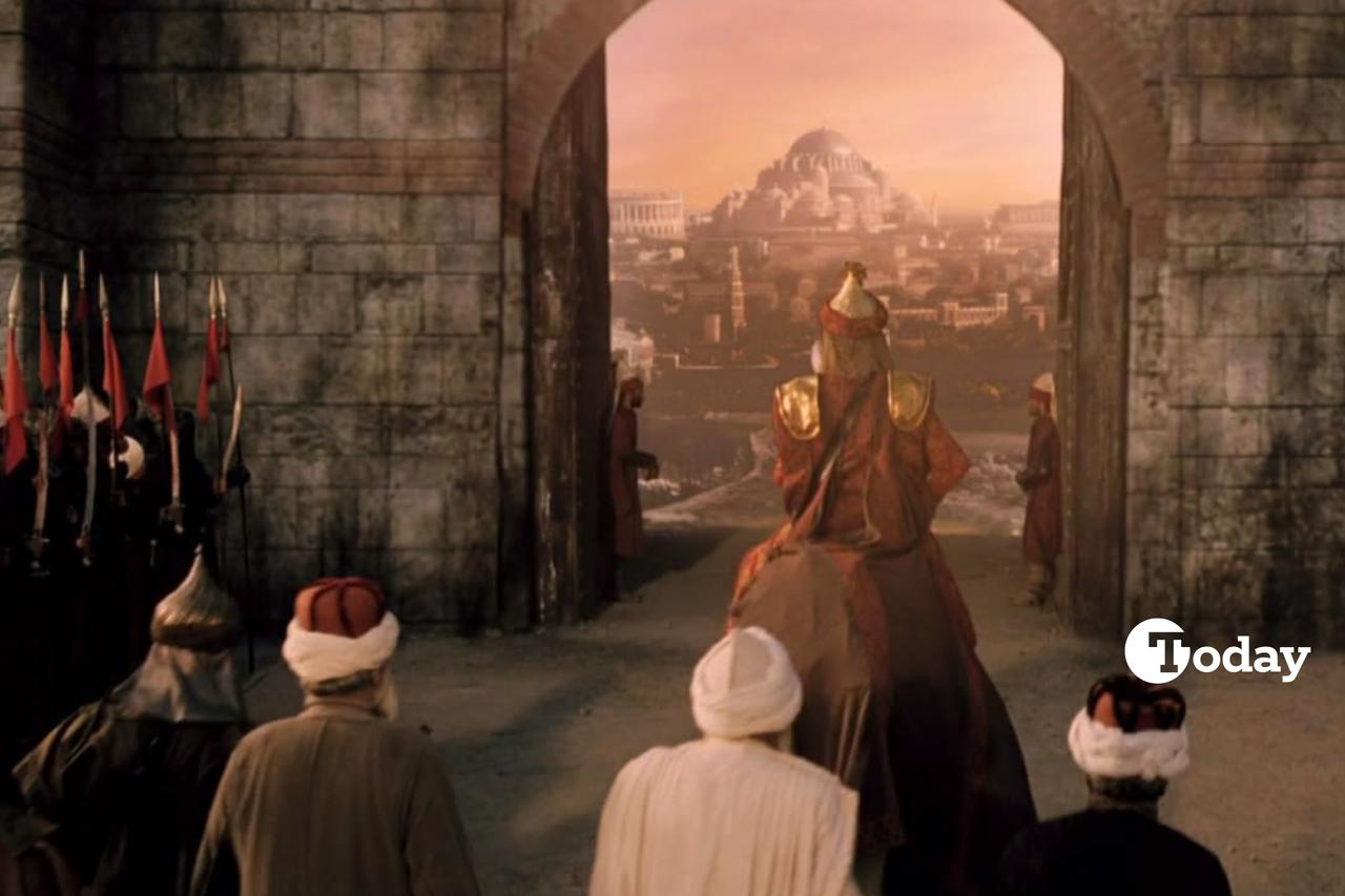 A scene depicting the conquest of Istanbul from the 2012 film  Conquest 1453,  shown in cinemas. (Photo via IMDb)