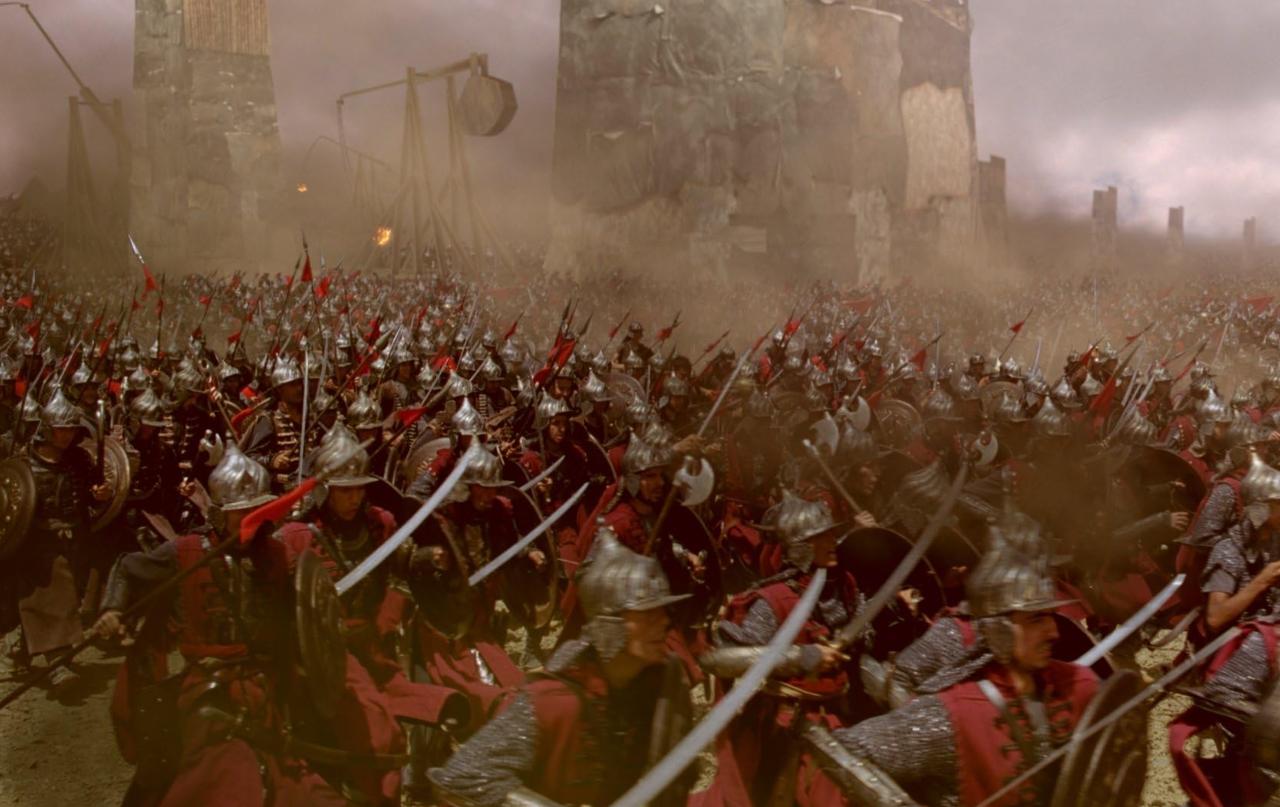 A scene depicting the conquest of Istanbul from the 2012 film "Conquest 1453," shown in cinemas. (Photo via IMDb)