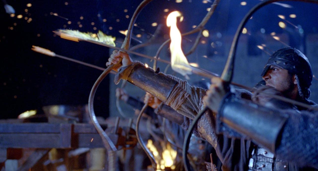 A scene depicting the conquest of Istanbul from the 2012 film "Conquest 1453," shown in cinemas. (Photo via IMDb)