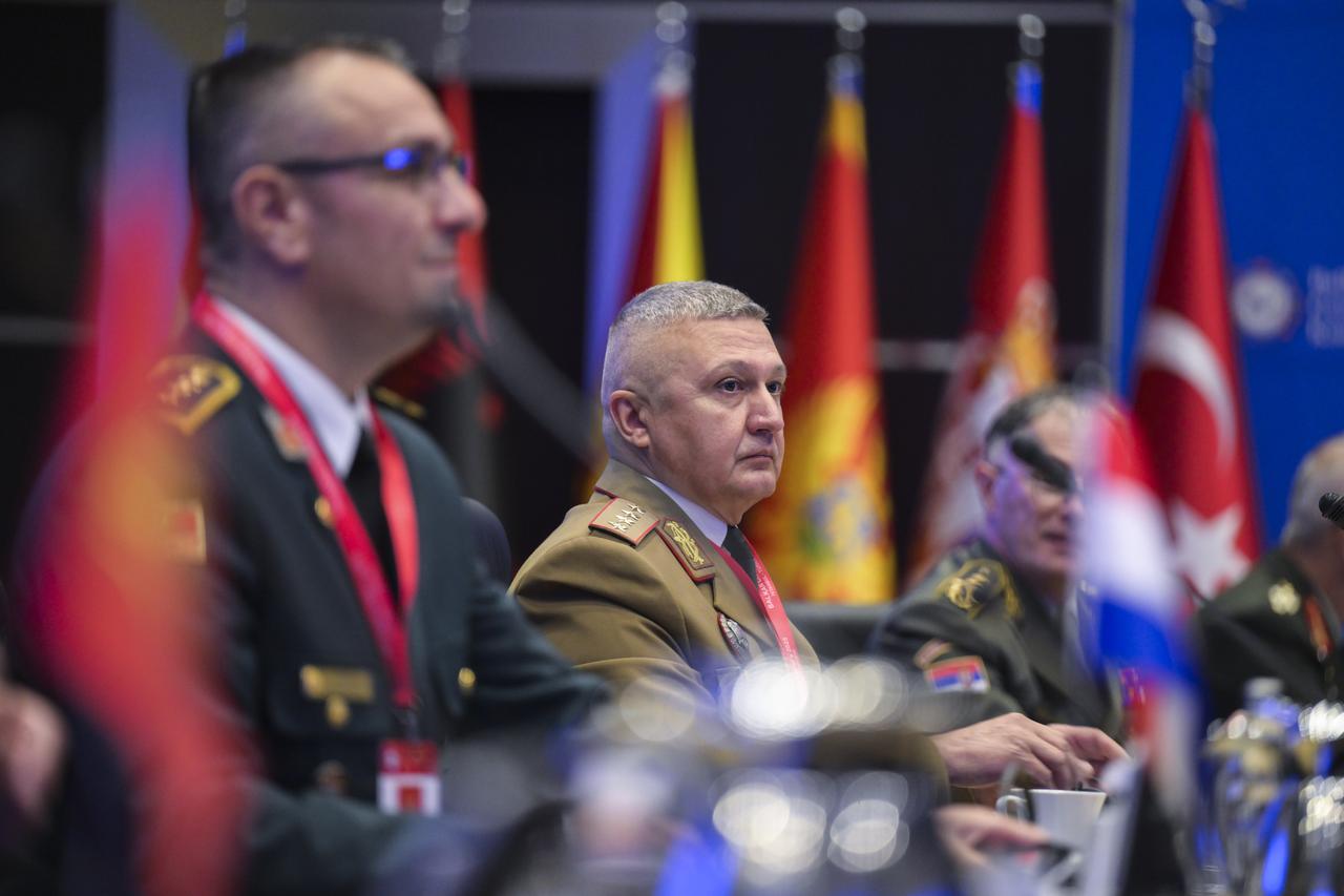 ISTANBUL, TURKIYE - MAY 28 : General chiefs attend the 18th Balkan Countries Chiefs of Defence Conference in Istanbul, Turkiye on May 28, 2025. ( Arif Hüdaverdi Yaman - Anadolu Agency )