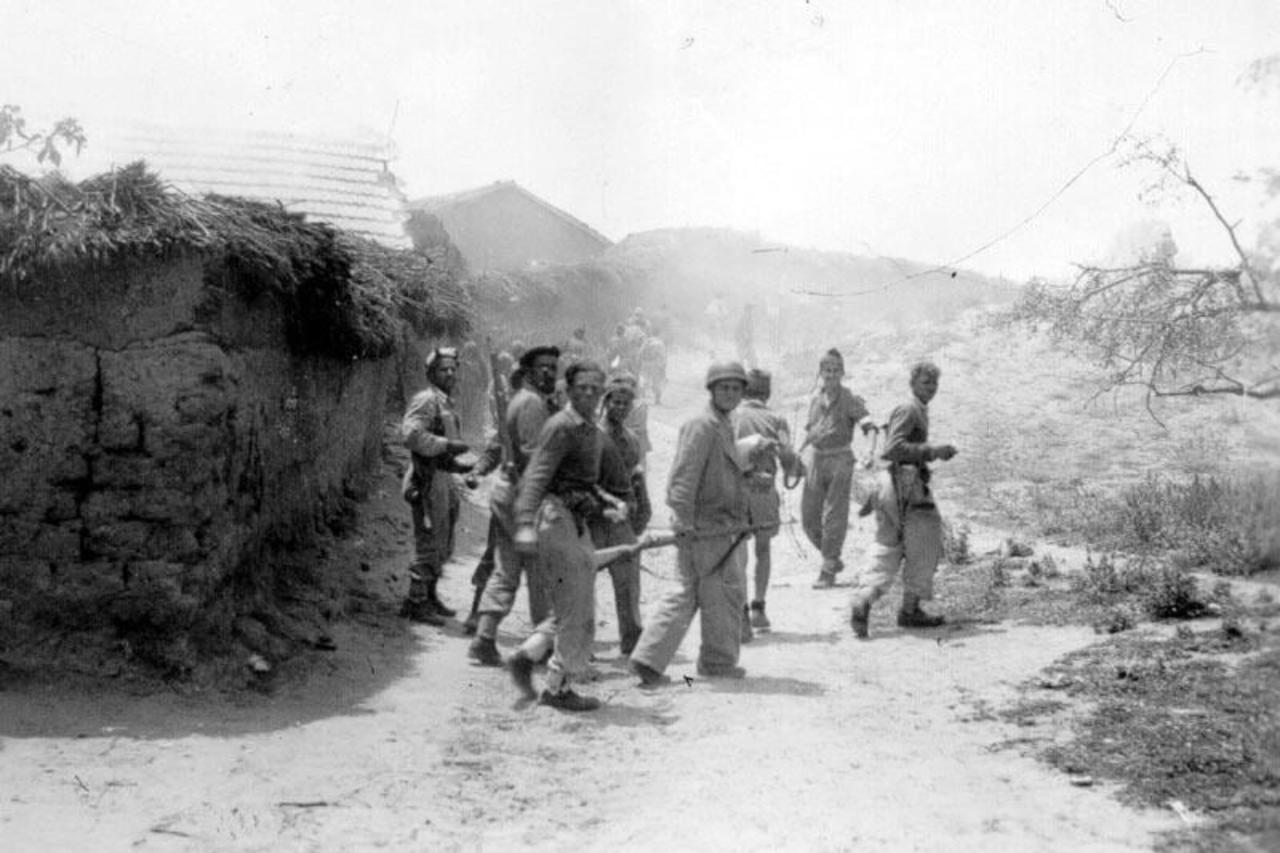 The Palestinian village of Beit Daras was subjected to attacks by Zionist militias from March 27, 1948. (Photo via shfcs.org)