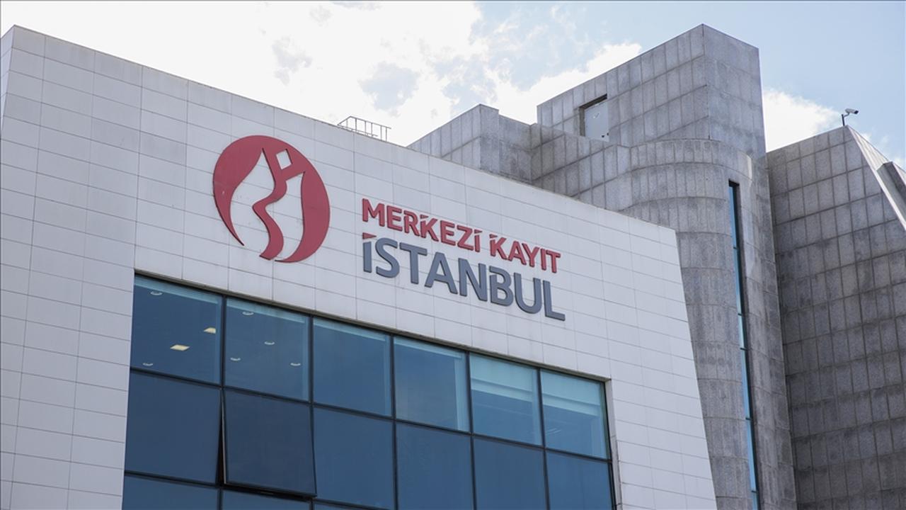 Exterior view of the Central Securities Depository building in Istanbul, Türkiye, accessed on May 29, 2025. (AA Photo)