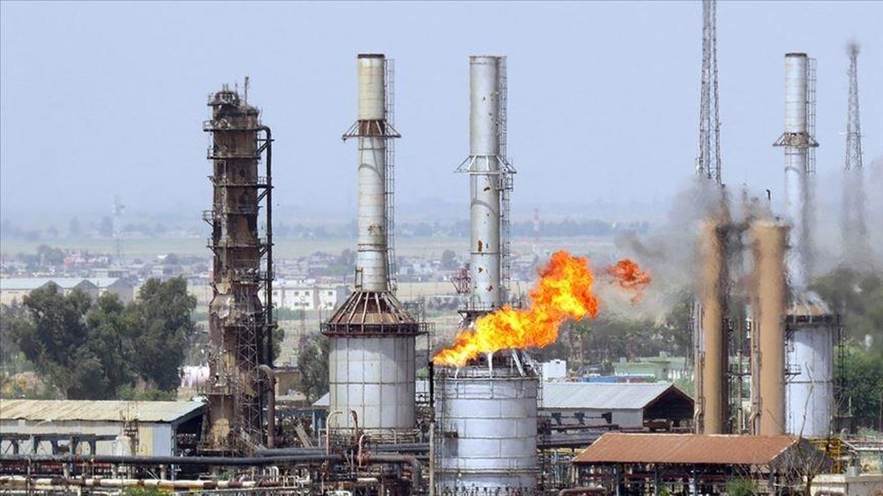 File photo shows a view of a gas processing facility in Türkiye, accessed on May 29, 2025. (AA Photo)