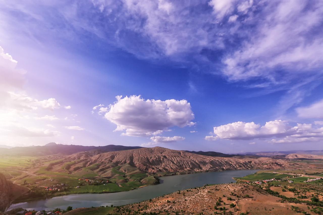 A view of the Euphrates (Firat), together with the Tigris, it is one of the two defining rivers of Mesopotamia. (Adobe Stock Photo)