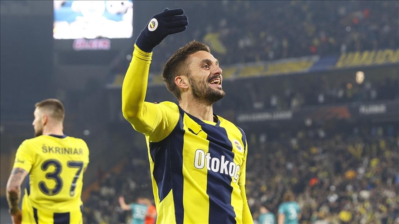 Photo shows Fenerbahces Serbian midfielder Dusan Tadic, accessed on May 30, 2025. (AA Photo)