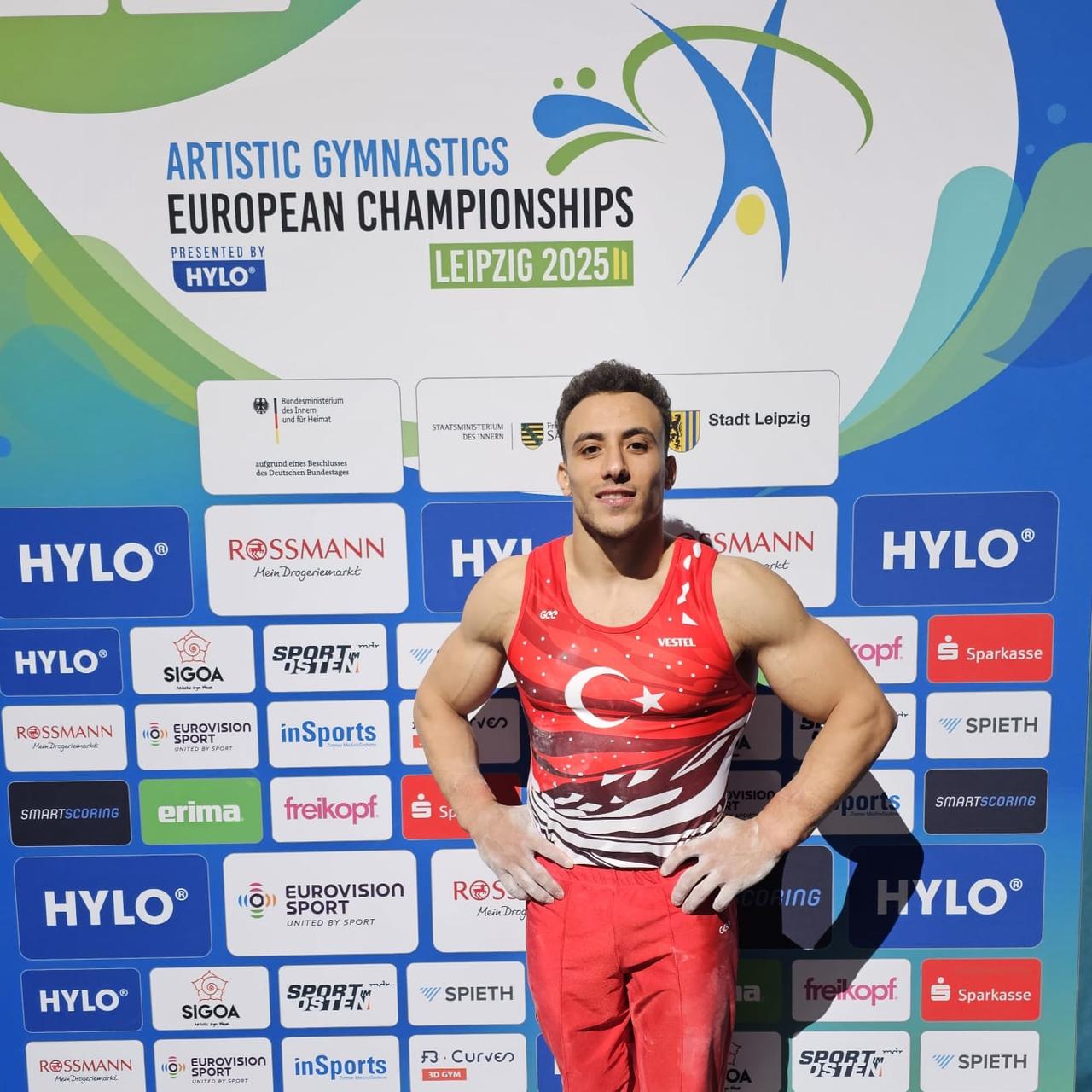 Türkiye’s Adem Asil wins second European all-around gymnastics title in Leipzig