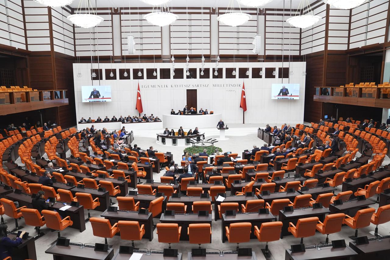 The Grand National Parliament of Türkiye on May 29, 2025, in Ankara, Türkiye. (AA Photo)