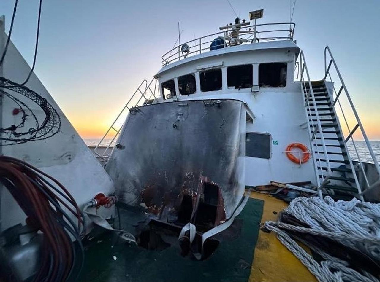 6 Turkish citizens from 'Conscience' ship return to Türkiye ater drone attack