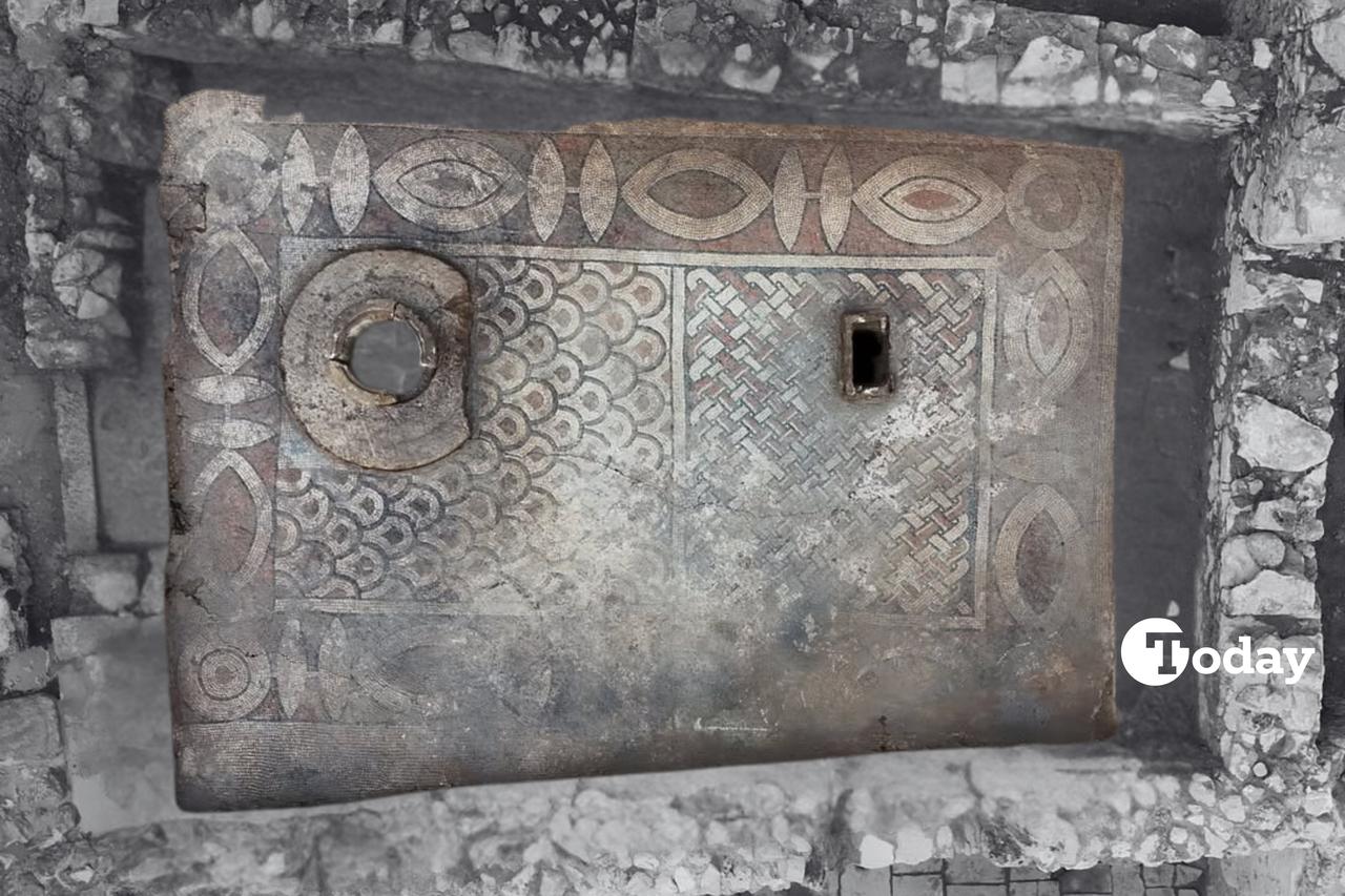 Hidden Roman-era cistern, mosaic discovered in Southern Türkiye's Syedra