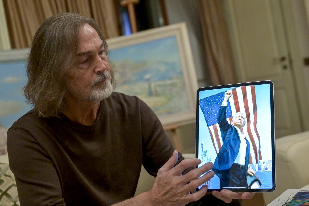 Trump, Pope and Türkiye: Russian artist Safronov paints power, legacy and emotion
