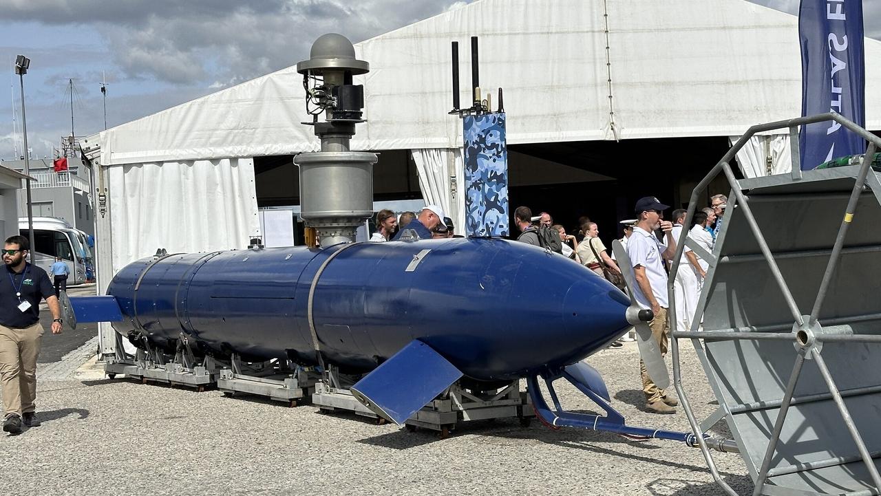 The BlueWhale UUV at Costa de Galé, Portugal,, Sept. 22, 2023. (Swadim/Creative Commons)