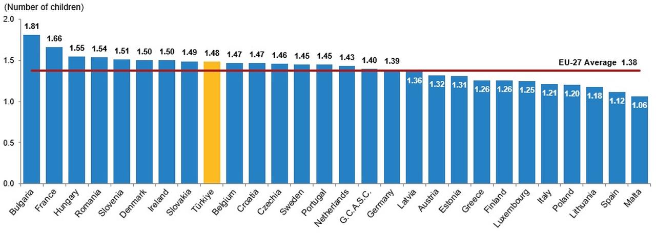 Türkiye trails OECD countries in household support despite ongoing efforts to revive family