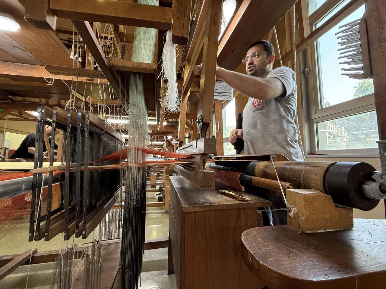 Production has continued for 182 years at the Hereke Silk Weaving and Carpet Factory—an Ottoman legacy established in 1843 during the reign of Sultan Abdulmecid, located in the Korfez district of Kocaeli, Türkiye, June 12, 2026. (IHA Photo)