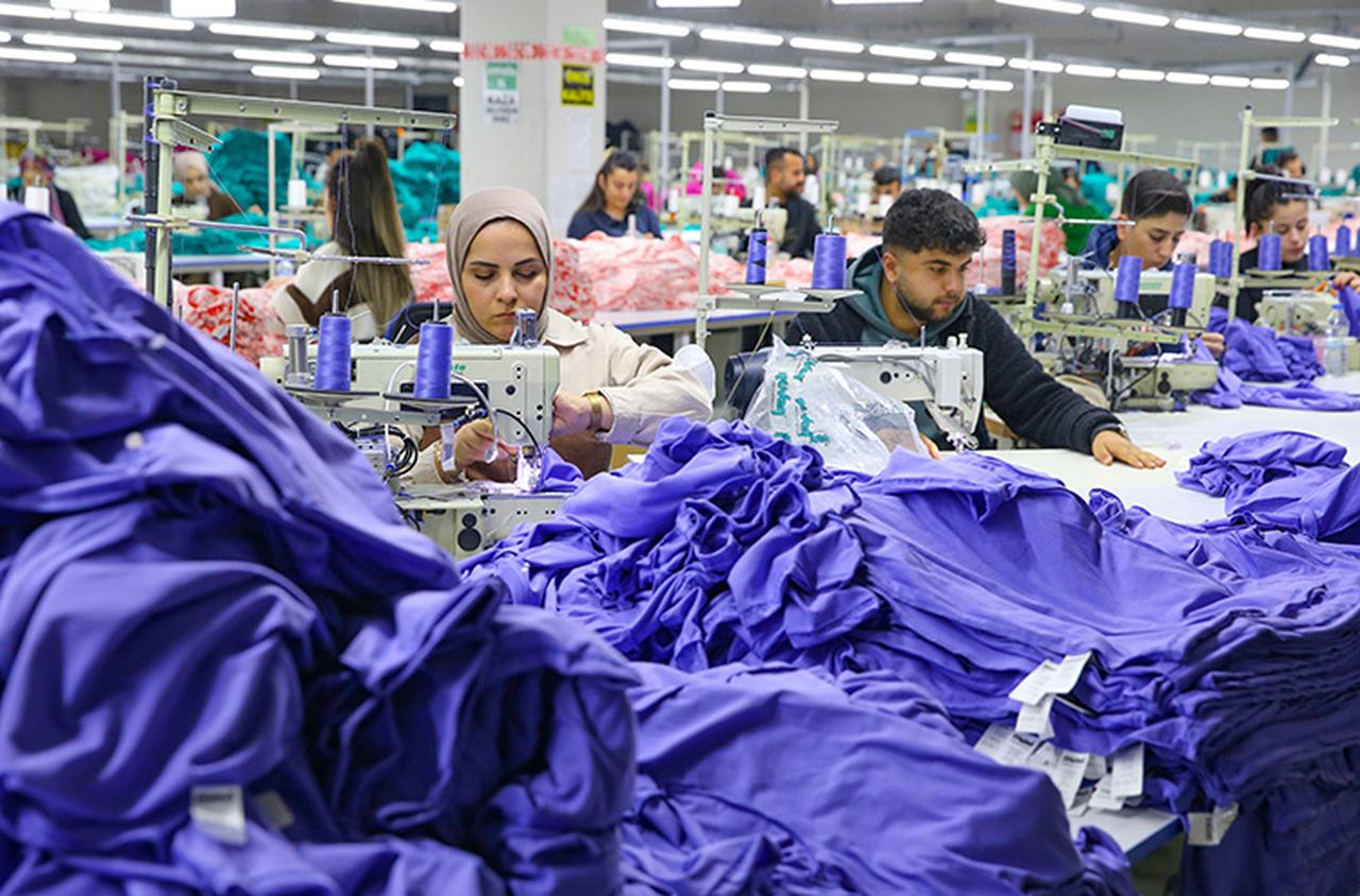 Textile manufacturers in Anatolia, not only giant textile companies, are also moving to Egypt due to cheaper costs, June 26, 2024. (AA Photo)