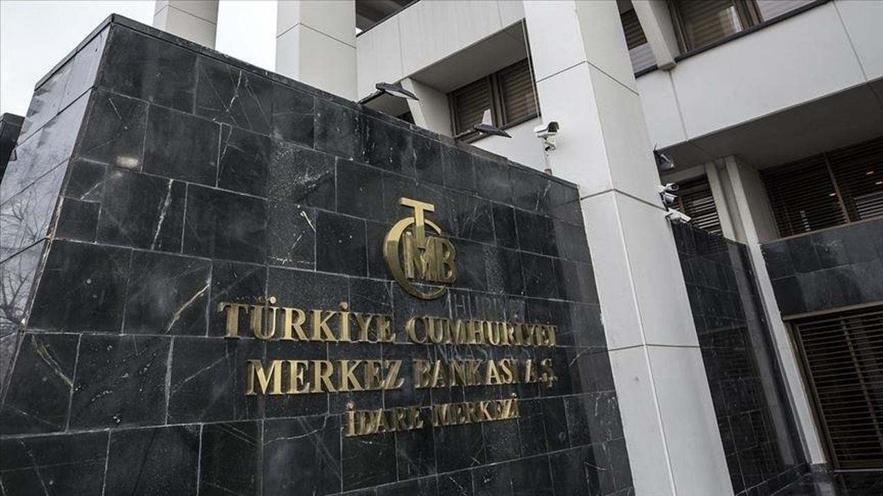 An exterior view of the Central Bank of the Republic of Türkiye (CBRT) headquarters in Ankara, Türkiye, accessed on June 12, 2025. (AA Photo)