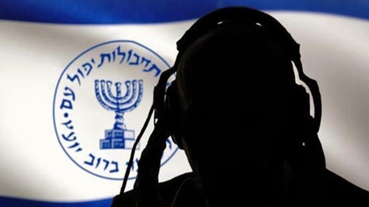 An illustration of Mossad personnel, accessed on 13 June, 2025. (AA Photo)