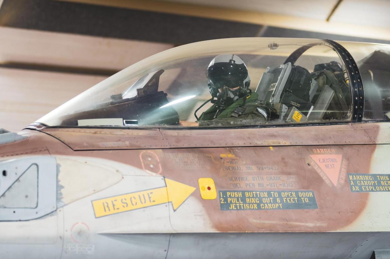 Israeli Air Force's F-16 as part of Tel Aviv's "Operation Rising Lion" targeting Iran, accessed on 13 June, 2025. (Photo via Israeli MoD)