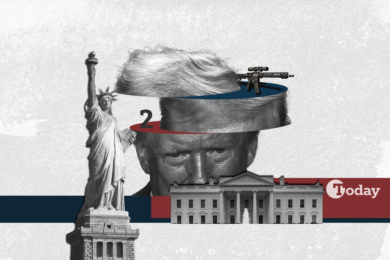Inside Trump's mind (Collage prepared by Mehmet Akbas)