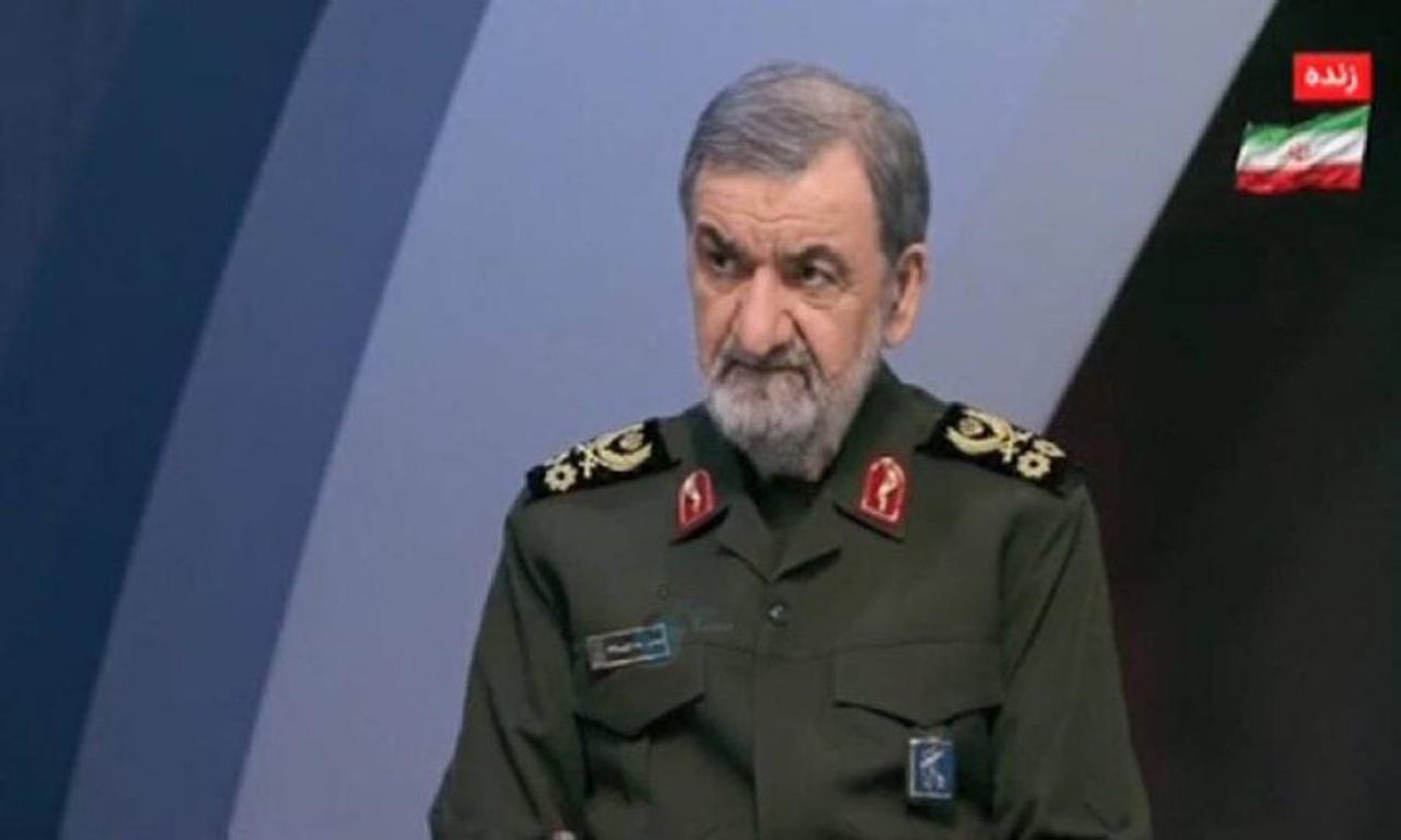 Iranian official Mohsen Rezaei appeared on state television in Iran on June 15, 2025. (Source: Tasnim News Agency)
