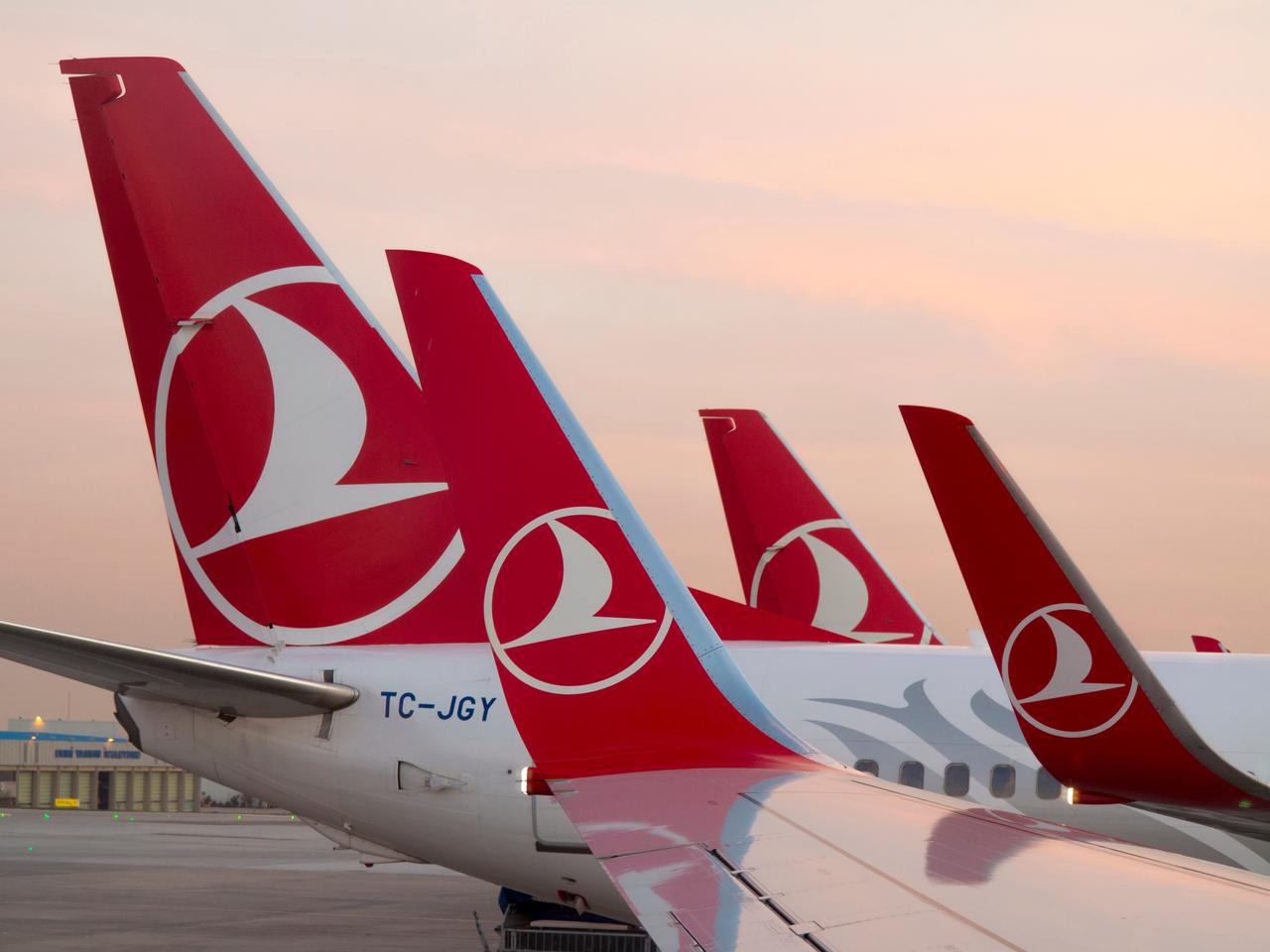 Turkish Airlines aircraft are seen lined up on the tarmac at Istanbul Airport in Istanbul, Türkiye, acessed on June 17, 2025. (Adobe Stock Photo)