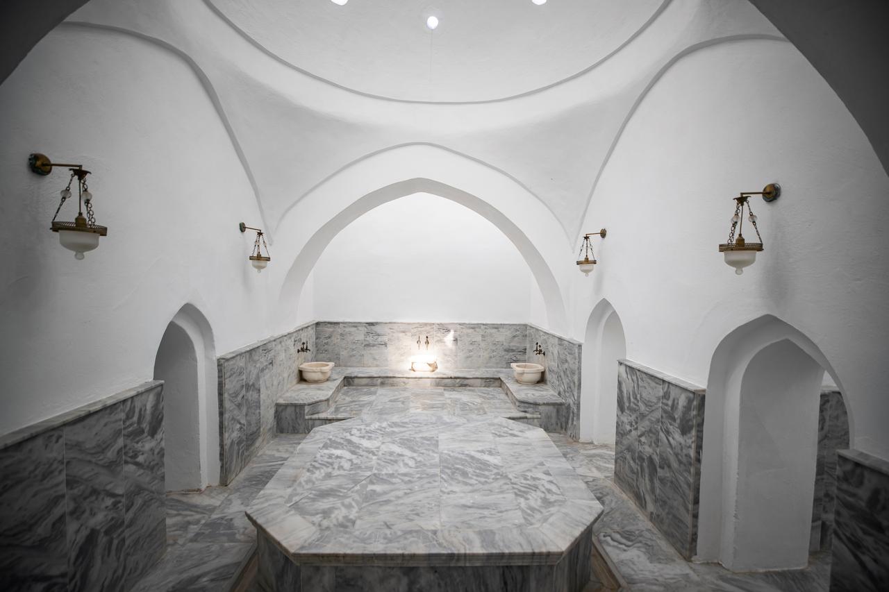 A view from inside the Turkish hamam in Izmir, Türkiye. (Adobe Stock Photo)