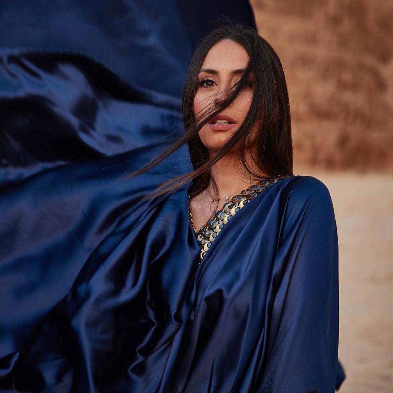Hiba Tawaji at AlUla in Saudi Arabia, Nov. 8, 2021. (Photo via Wikimedia)
