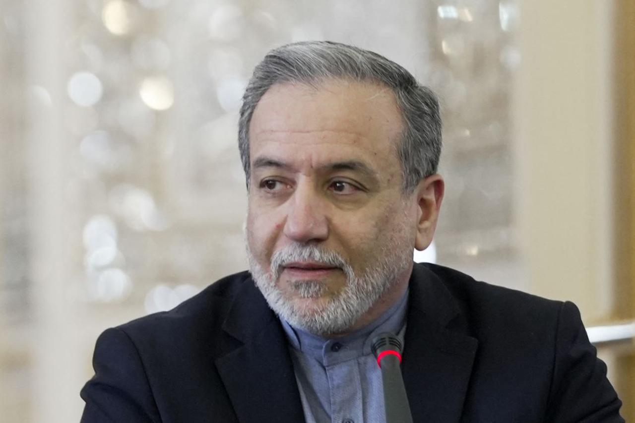 This handout picture shows Irans Foreign Minister Abbas Araghchi meeting with ambassadors of foreign countries in Tehran on June 15, 2025. (Photo by Irans Ministry of Foreign Affairs / AFP)