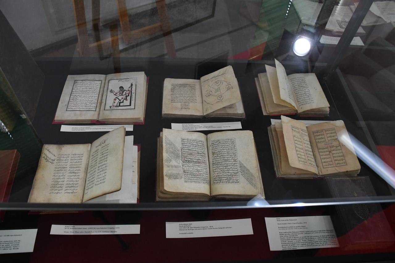 "Memory of the Mediterranean" exhibition featuring Ottoman works opens in Albania's capital Tirana, June 18, 2025. (AA Photo)