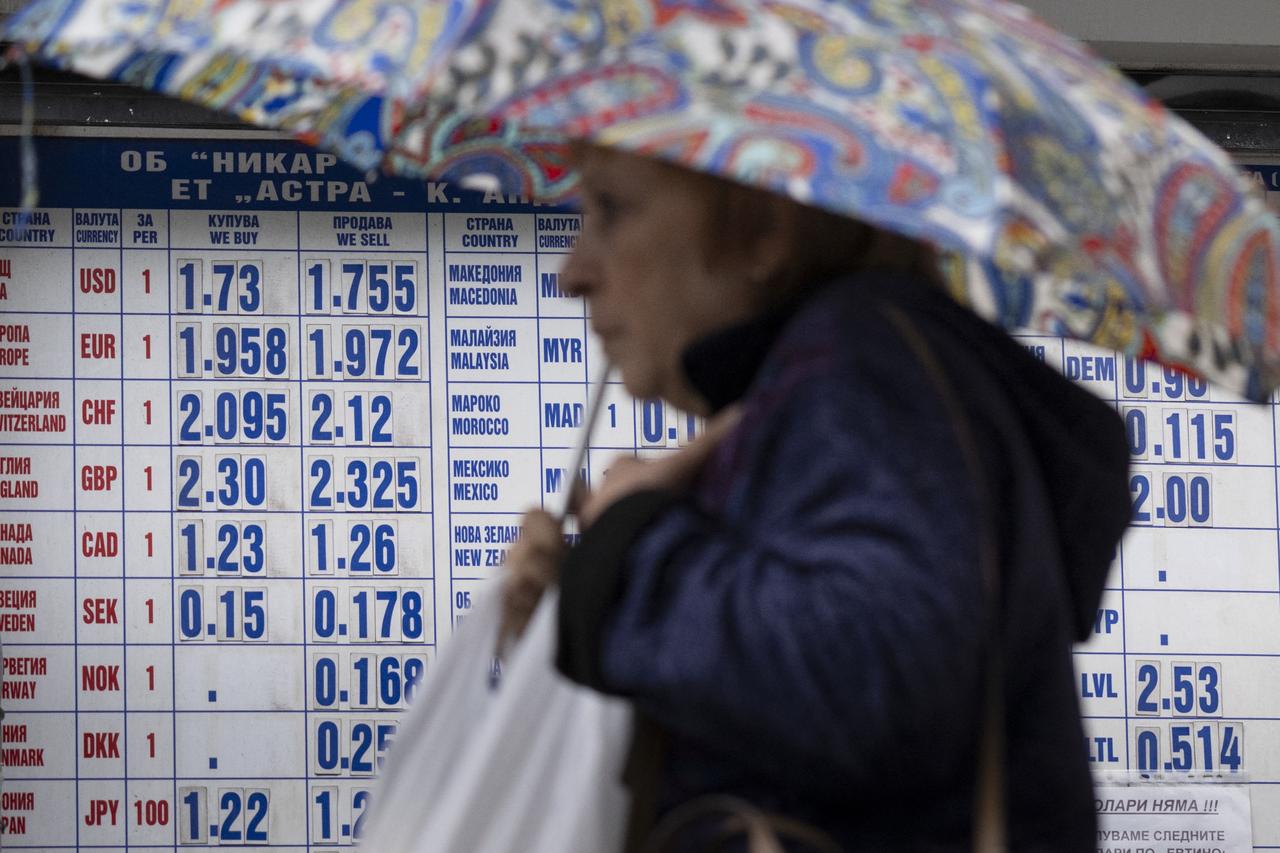 Bulgaria is anticipated to receive approval from Brussels in June to join the euro and adopt the common European currency. (AFP Photo)