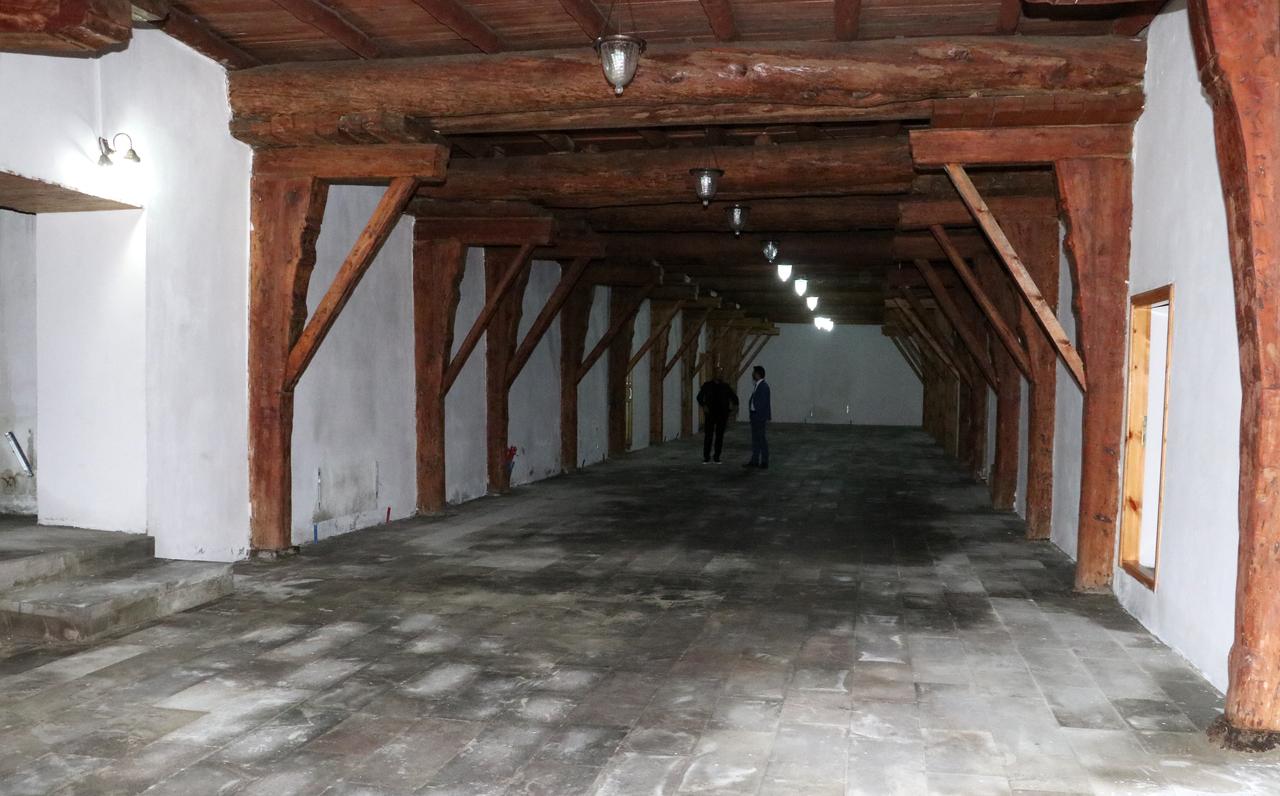 The Ottoman-era Gumruk Hani, built in 1726 in Erzurum, Türkiye for customs procedures, will open as the  Erzurum Armenian Cruelty Museum and Information Center,  June 1, 2025. (AA Photo)