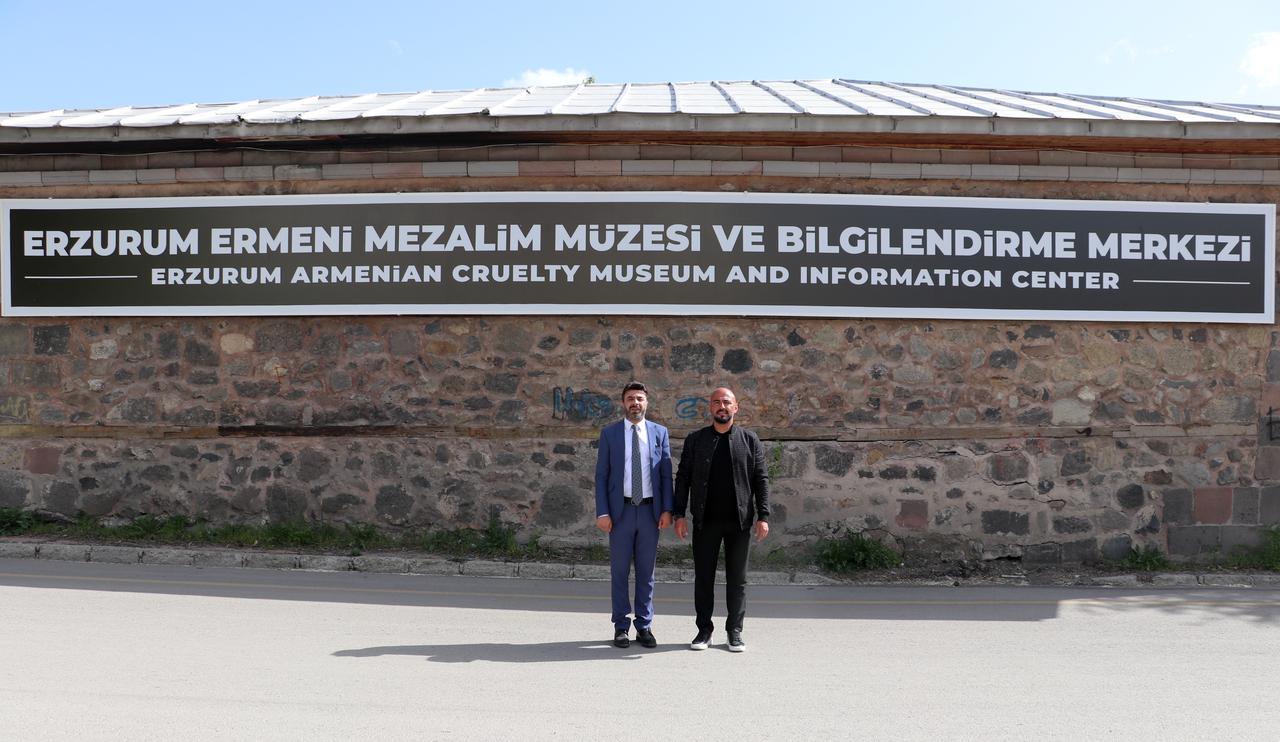 The Ottoman-era Gumruk Hani, built in 1726 in Erzurum, Türkiye for customs procedures, will open as the "Erzurum Armenian Cruelty Museum and Information Center," June 1, 2025. (AA Photo)